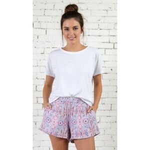 Cato Pull On Paisley Print Shorts Multicolor Size XL